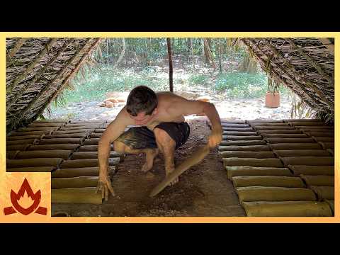 Primitive Technology: A-frame Roof Tile Factory