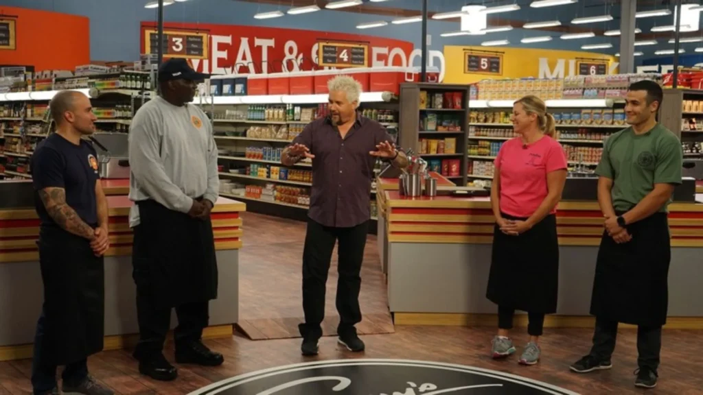 Where was Guy's Grocery Games filmed