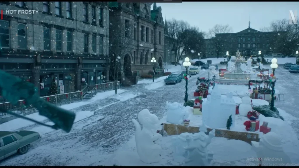 Hot Frosty Filming Locations, Fulford Fountain in Brockville, Brockville, Ontario, Canada