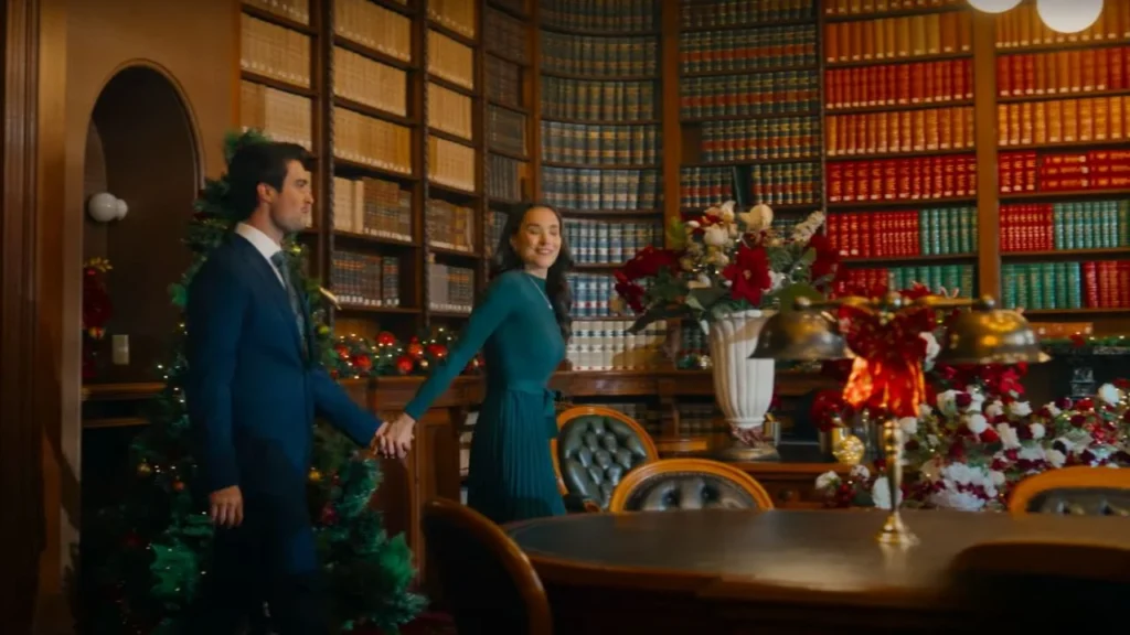 A Christmas Castle Proposal Filming Locations, Queensland Parliament (Library Scene)