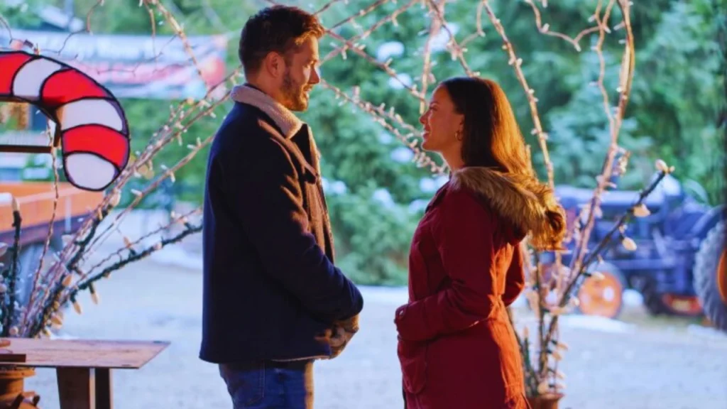 Christmas Under the Lights Filming in Canada (4)