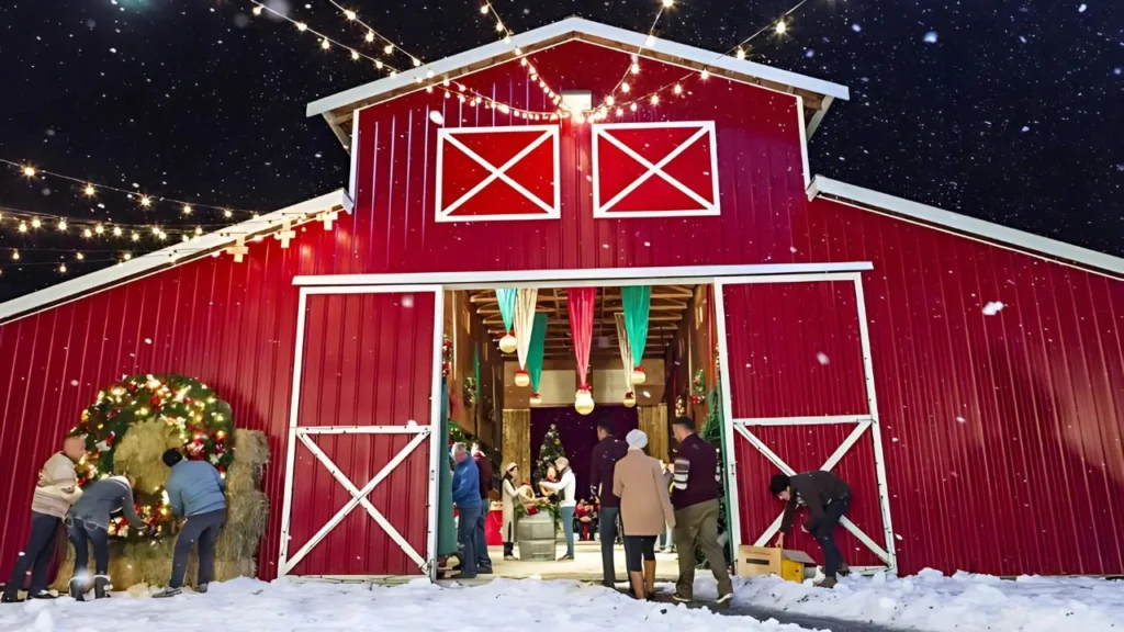 Christmas in Evergreen filmed at Hoppcott Farms Pitt Meadows