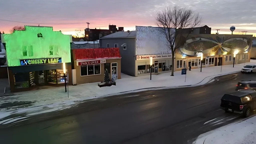 Hanukkah on the Rocks Filming in Selkirk, Manitoba