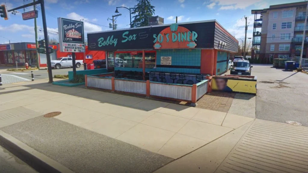 Hearts of Christmas Filming Locations, Bobby Sox 50's Diner - 22596 Lougheed Hwy, Maple Ridge, British Columbia, Canada