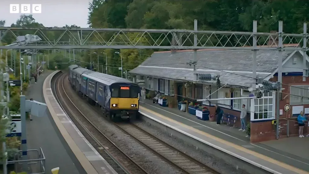 Only Child Filming Locations-Whitecraigs Railway Station