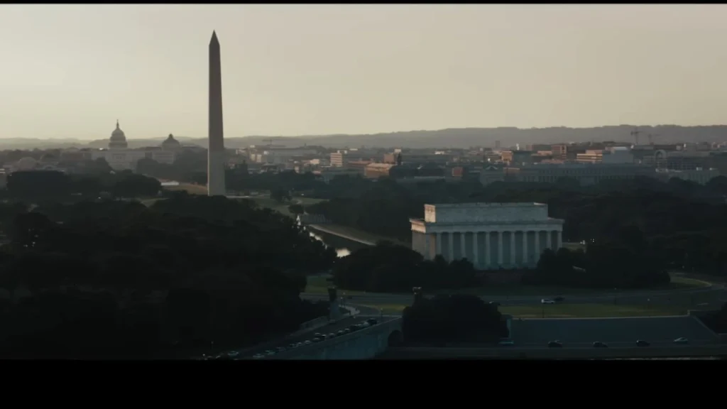 The Amateur Filming in Washington Monument, Washington, D.C., USA