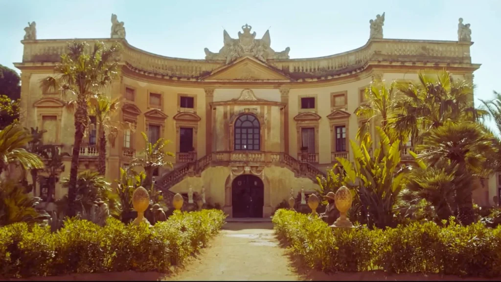 The Leopard Filmed at Villa Valguarnera