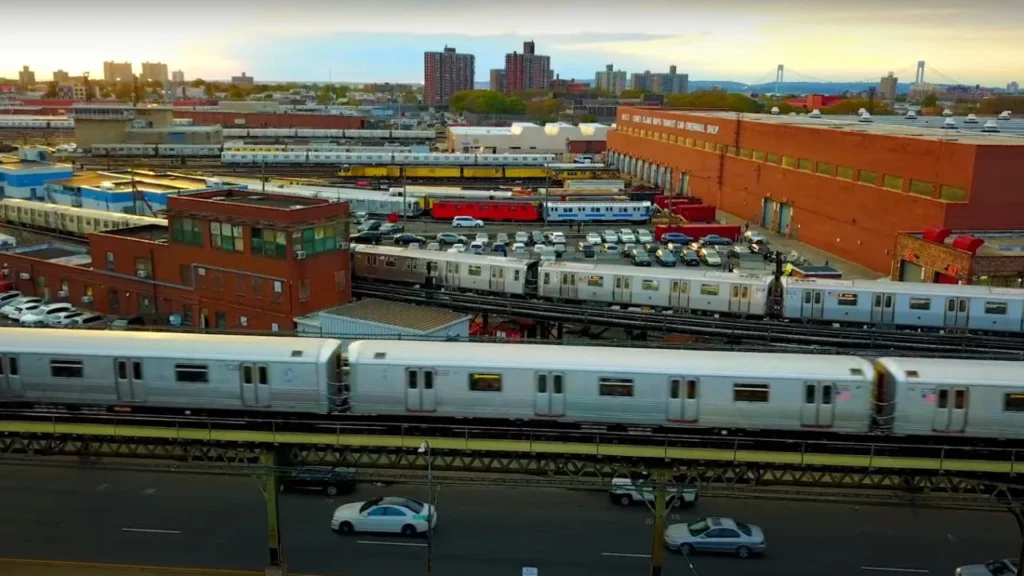 A Brooklyn Love Story Filming in Coney Island Complex, New York, USA