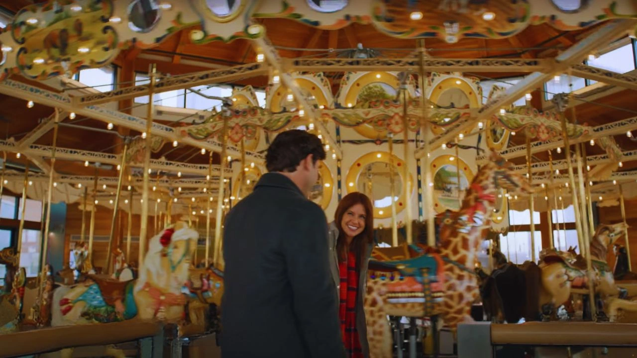 A Royal Christmas Ballet Filming in Buffalo Heritage Carousel, Buffalo, New York, USA (2)