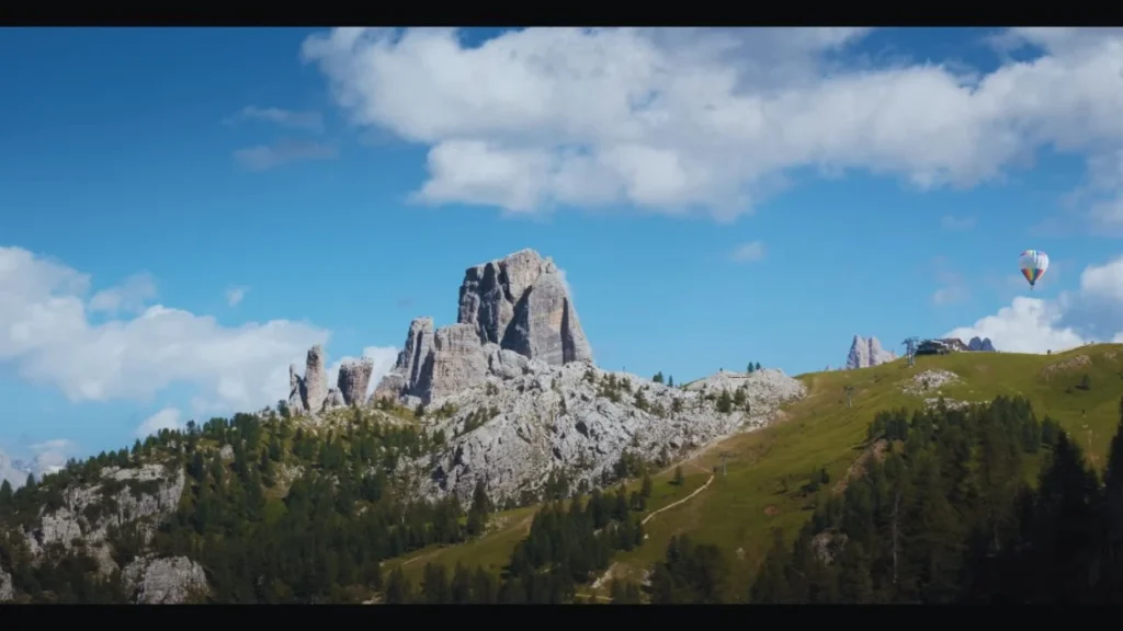 A Sudden Case of Christmas Filming in Borca di Cadore BL, Italy