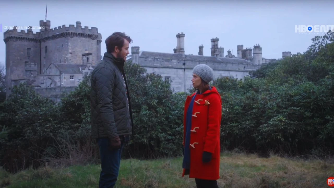 Christmas in Scotland Filming in Dundas Castle, South Queensferry, Dalmeny, West Lothian, Scotland, UK (6)