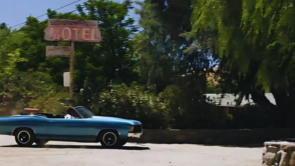 El Camino Christmas Filming in Santa Clarita, California, USA (Sierra Palona Motel)