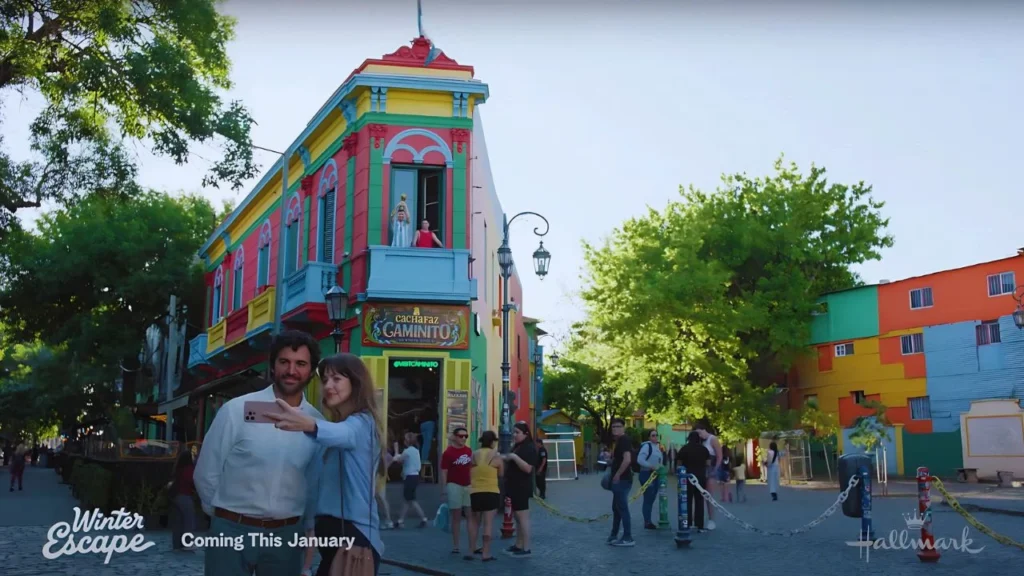 My Argentine Heart Filming in Caminito Street, Buenos Aires, Argentina