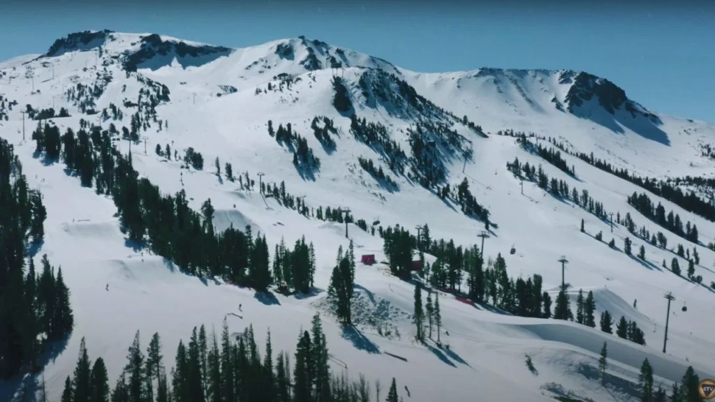 The Christmas Letter Filming around Mammoth Mountain Ski Area, California