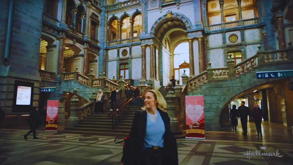 The Perfect Setting Filming in Antwerpen-Centraal station, Belgium