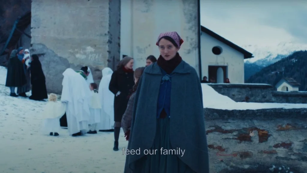 Vermiglio Filming in S. Lucia Church, Comasine, Val di Pejo, Trentino (2)